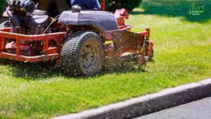 Without damaging Lawn 